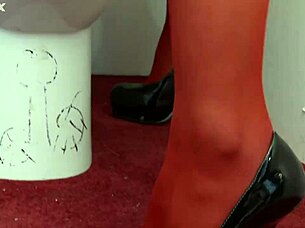 kerry louise dives into booty gloryhole fun