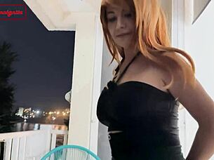 Beach and Night Mix Perfectly for Creampie