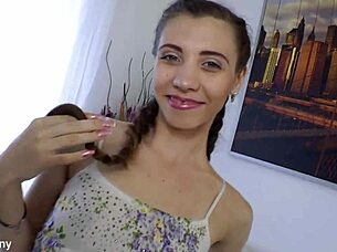 First meeting with 18-year-old Stephany for a challenging experience