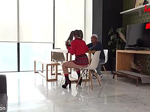 why does the niece visit her uncle for lessons only to end up getting wildly fucked on mundoxxx com?