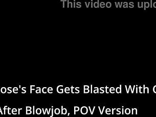 Hey, ready for minnie rose to get her shaved pussy spread and face blasted with cum after pov blowjob?