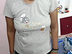 Caught Maid in Dirty Talk Situation