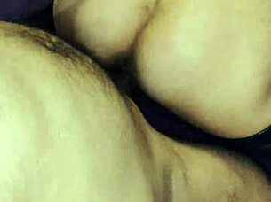 graceful sex with a beautiful slender milf in fishnet stockings