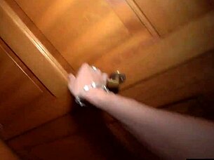 Private Sex Party with Rough Fucking Horny Brunette Cum Covered Facial