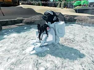 In the extended version, he dove into passionate wet sex with his devoted cumslut, featuring doggystyle and blowjobs.