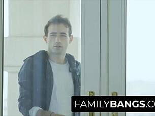 Twerking friend gets in trouble with Carmen Caliente and Jake Adams