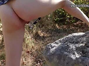 Are you really 18 and shy for your first porno audition with toys?