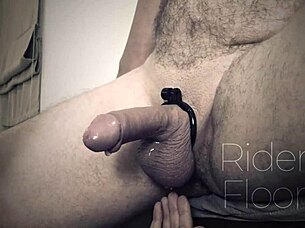 Blowjob session with milking technique