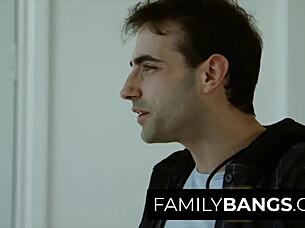 Twerking friend gets in trouble with Carmen Caliente and Jake Adams