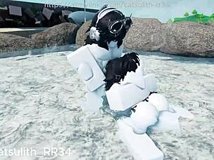 In the extended version, he dove into passionate wet sex with his devoted cumslut, featuring doggystyle and blowjobs.