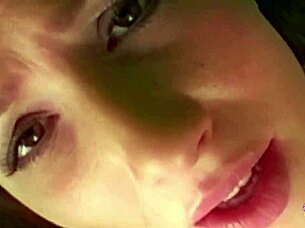 Solo masturbation turns into sensual lesbian sex. Two brunettes lick pussy with dildo and vibrator.