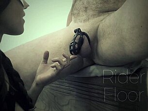 Blowjob session with milking technique