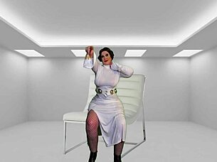Darth Vaders Fantasy Granny Princess Leia Taboo Encounter