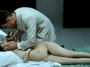 amira casar red lipstick in hairy ass from anatomy of hell celebrity fetish scene