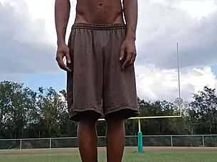 It's good to workout with my roommate.