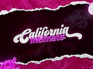 Naughty brunette from Brazil shows off big tits and ass while masturbating sensually