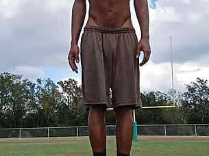 It's good to workout with my roommate.