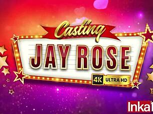 JAY ROSE Petite 18+ VENEZOLANA SPILLS INTIMATE SECRETS in INKAPORN CASTING!