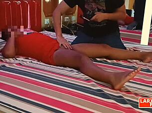 In ROOM CASTING 11, chubby latina ALEJANDRA enjoys a full-body massage session on camera