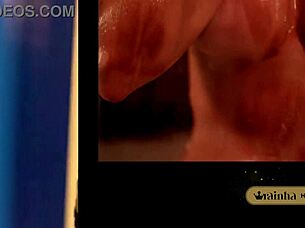 She's taking that steamy shower, showing off her big tits and big ass. The brazilian beauty teases the photographer with every move.