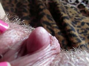 Intense Big Clit Orgasm Captured in Extreme Closeup Action!