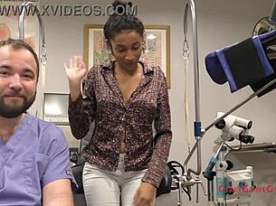 miss mars feels intense as human guinea pig for doctor tampa and nurse kristen martinez electrical e-stim experiments on pussy with toys