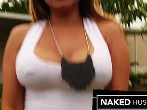 Your Latina girlfriend got kicked out of the car and sucked a stranger's cock