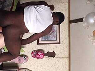 granny enjoys riding young 18+ black dick in casual encounter