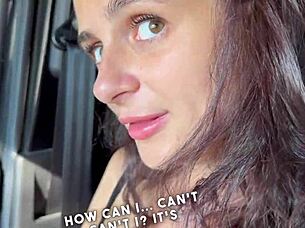 Picked Up A Hottie And Drove Her Home And Fucked Her On The Highway!