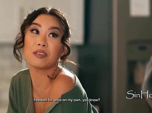 Petite Asian teen reunites with uncle for taboo fantasy sex - Kimmy Kimm, Kyle Mason, Sheena Ryder!