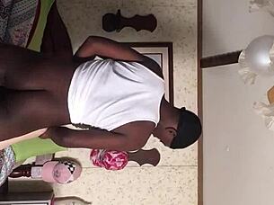 granny enjoys riding young 18+ black dick in casual encounter