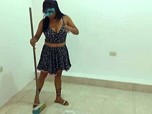 Coworker Rides Boss's Huge Cock at Work