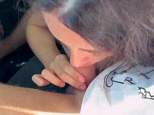 Picked Up A Hottie And Drove Her Home And Fucked Her On The Highway!