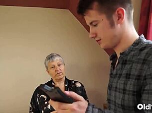 British Mature Savana Rides Huge Cock In Wild Cowgirl! She Takes Hardcore Missionary Fuck And Handjob From Sam!