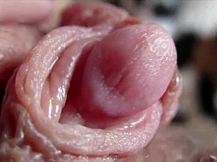 Intense Big Clit Orgasm Captured in Extreme Closeup Action!