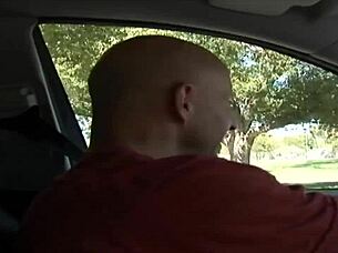 Madelyn Marie shows off perfect tits while giving blowjob and riding cowgirl to facial cumshot in pantyhose handjob scene.