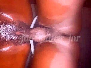 i uh, watched this petite african chick with hairy pussy get stretched by huge black cock on rainy day, ending in cumshot
