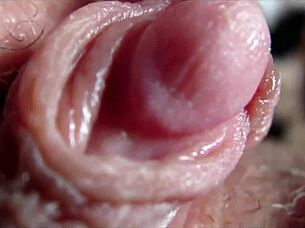 Intense Big Clit Orgasm Captured in Extreme Closeup Action!