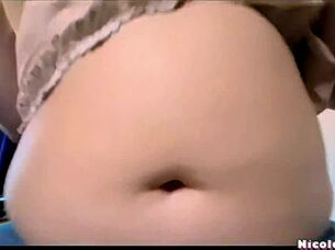 Free SFW Video Grab My Belly Play With It