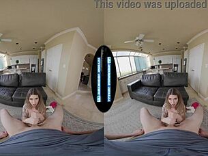 i heard you liked tight pussies seduced by inked hottie lucky anne with blonde small tits riding cowgirl