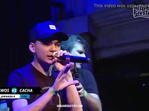 Epic minute of Cacha versus Wos in FMS Argentina