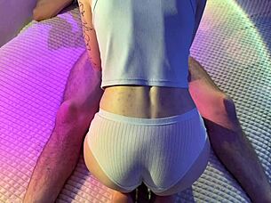 hey check out this real homemade sex from a young 18+ couple in bedroom