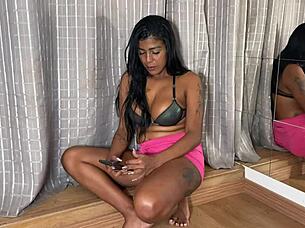 Iara Dreams Of Moreno Fucking Her Hard With Huge Cock In Wet Pussy And Tight Ass!