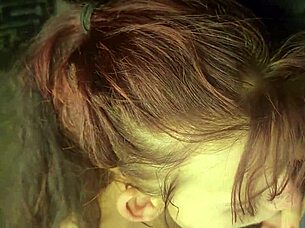 Watch This 18 Year Old Stepsis Milking Cock While Finger Fucking Her Shaved Pussy!