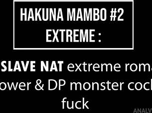 Whoa, check out this nasty domination with double penetration and heavy bbc action in the shower