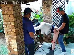 Spycam caught my wife cheating with my two best friends while I'm at work - how could she?