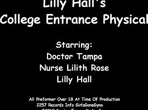 hey lilly hall, spread those legs for your tampa university nurse physical