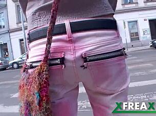 hey lina arian, ready to get spanked and banged by three guys after warming up in the park?