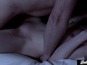 Why does step daddy sneak in at night to take her virginity with bareback creampie?