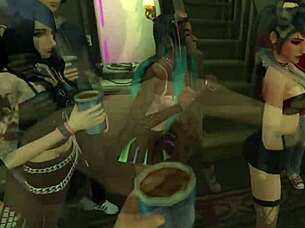 pov encounter with goth at lively party - sims 4 video